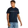 Tommy Jeans Tjm Slim Entry Graphic Tee Ext Dm0Dm20779, Maglietta a Maniche Corte, Uomo, Blu (Dark Night Navy), L