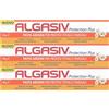 Algasiv Protection Plus Pasta Adesiva Per Protesi Totali E Parziali Con Camomilla Naturale, 40 g (3 Pack)