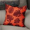 BonaMaison Fodera per Cuscino Arancio e Bordeaux Cotone e Copricuscini Federa per Divano Casa Soggiorno Camera da Letto Decorazione Interni ed Esterni, Dimensioni: 50x50 - Prodotta in Turchia