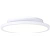 BRILLIANT Lampada, lampada da parete e soffitto Quon LED 41x20cm nera, metallo/plastica, 1x 23W LED integrato, (2300lm, 3000K), A