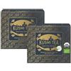 Kusmi Tea - Earl Grey Intense Bio - Tè Nero Biologico Aromatizzato con Olio Essenziale di Bergamotto Intenso e Scorze di Limone - Confezione da 2 - Tè con Caffeina - 2x20 Bustine
