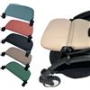 Brogtorl Accessori per passeggino - Poggiapiedi - Tavola di estensione compatibile con Babyzen YOYO - senza smontaggio - prolunga da 6,2 pollici, facile da fissare e pulire (grigio - marrone)