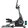 Cecotec Allenatore Ellittico Pieghevole DrumFit Elliptical 8000 Pro, Resistenza Magnetica, Volano 8Kg, Schermo LCD, Supporto Dispositivo, Cardiofrequenzimetro, App, Regolabile, Compatto, Fitness Casa