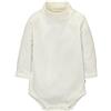 CuteOn Bambino Ragazzi Ragazze Solido Colore Di base Dolcevita Cotone Body Tutine - Beige 9 Mesi