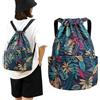 Elitecran Impermeabile Sportivo Zaino con Coulisse, Zainetto Leggero Sacca con Cordoncino Sportiva Sacche, Borsa da Palestra Scuola Viaggio Pieghevole Zainetti Zaino In Nylon per Piscina Viaggio Yoga