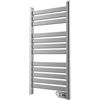 Cecotec Scaldasalviette riscaldato a risparmio energetico 9050 Asciugamano doppio in acciaio inox 500 W, IP24 2 modalità, timer, display LED, design moderno, kit di installazione