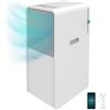 Cecotec Climatizzatore Portatile ForceClima 7550 Style Connected. 7000 BTU, area di copertura 20 m2, telecomando, schermo a LED, 4 modalità, 2 velocità, deumidificatore, Timer, Controllo Wi-Fi