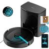 Cecotec Robot Aspirapolvere Conga 9590 Spin Revolution Ultra Power Home.Navigazione Laser, Intelligenza Artificiale, 10.000Pa, Massimo 240min Autonomia, Mopas Rotanti, Spazzola Silicone per Animali