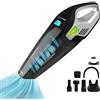 Cecotec Aspirapolvere portatile cordless Potente Conga Popstar Micro 18,5 V. Senza sacchetto, batteria al litio, per solidi e liquidi, con base di ricarica