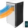 Cecotec Aria Condizionata Portatile con Telecomando, Wifi e Pompa di Calore ForceClima 9500 Soundless Heating Connected. 9000 BTU, Display LED, 5 modalità, Copertura 20 m2