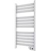 Cecotec Scaldasalviette riscaldato a risparmio energetico caldo 9000 Twin Asciugamani bianchi da 500 W, IP24 2 modalità, timer, display LED, design moderno, kit di installazione