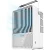 Cecotec - Condizionatori da tavolo EnergySilence 500 DeskChill Smart, 6W, 500 ml di deposito, Controllo touch, 4 Velocità, luce a LED con 7 colori e timer