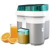 Cecotec Spremiagrumi EssentialVita Twice White. 90 W, doppia testina e taglia agrumi incorporato, recipiente da 500ml. (EssentialVita Twice White)