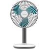 Cecotec - Ventilatore da Tavolo EnergySilence 4000 Portable Desk, 4000mAh Lunga autonomia, 6 pollici, Pannello touch, 4 velocità, Inclinazione regolabile, Bianco