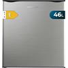 Cecotec Mini Frigoriferi - Frigorifero Minibar 46L GrandCooler 20000 SilentCompress Inox E. Altezza 48,7cm, Larghezza 48cm, Basso Consumo, Porta Reversibile, Inox