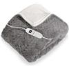 Cecotec Coperta Elettrica Termica HeatConfort ThermalBlanket Sherpa (180 x 130). Coperta Termica Sherpa con Spegnimento Automatico e 9 Livelli di Temperatura Regolabili. Perfetta per il tuo comfort.