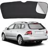 XCBYT Parasole Posteriore Auto Compatibile con VW Golf 7 Variant 2013-2020, Tendine Parasole Pieghevole, Protezione UV per Bambini, Rete, Privacy, Design a Doppio Uso