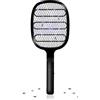 Night Cat Elettrico Zanzara Volare Swatter 3000V Zapper Racchetta USB C Ricaricabile