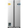 Cecotec Frigorifero Americano Bolero CoolMarket SBS 436 SBI Inox E. 436L, Total No Frost, Compressore Inverter Plus, Fast Cooling, Fast Freezing, Modo Smart, Fresh Zone Plus, Multi AirFlow, Classe E