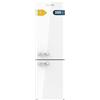 Cecotec Frigorifero Combi Retro 250 L Bolero CoolMarket Combi Origin 250 NF White E, Classe Energetica E, Total No Frost, Fasta Cooling, Multi Airflow, Himidity Box, Allarme Porta, 54 x 68,8 x 186,5