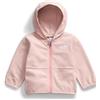 The North Face Glacier F/Z Hoodie Giacca di pile per bimbi Pink Moss 3 mesi
