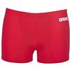Arena M Solid Short, Bermuda Nuoto Uomo, Rosso (Red/White), 48 IT