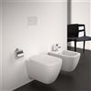 Ideal Standard i.life B coppia sanitari - WC a parete con sedile WC e bidet, T521701+T461501, i.life B bianco [Ceramiche da Bagno > WC]