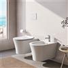 Ideal Standard La Dolce Vita coppia sanitari - bidet e WC a parete con AquaBlade, E263401+E266701+E263701, La Dolce Vita bianco [Ceramiche da Bagno > WC]
