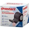 PRESTERIL Benda Elastica Autoadesiva Latex Free Presteril cm 5x4,5 m Tesi Nero