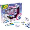 CRAYOLA - Washimals Arctic Adventure- Set Attività, per Colorare e Fare Il Bagnetto ai Cuccioli, Gioco e Regalo per Bambini, da 3 Anni, 74-7514