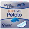 LINES PETALO BLU ASSORBENTE NOTTE 9 PEZZI