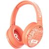 233621 Hush-X Cuffie Cancellazione Rumore Attiva 100 Ore di Riproduzione Auricolare Bluetooth Wireless con Archetto,Suono HIFI,Cuffiette Over Ear Leggero per Viaggi e Uso Quotidiano (Arancione)