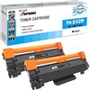 TOPRINT TN2420 TN-2420 Cartucce Toner Compatibili Alta Capacità 3000 Pagine 2 Neri per Brother HL-L2310D L2350DW L2370DN L2375DW DCP-L2510D L2530DW L2550DN MFC-L2710DN L2710DW L2730DW L2750DW Stampanti