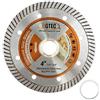 BGTEC Disco diamantato diamantato super sottile turbo per piastrelle di ceramica Pietra di granito 1 pezzo 105mm