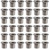 JIVIMOCO 50 Pezzi Occhielli per Guaina Kydex DIY 7 Mm Rivetto Parti di Utensili Manuali Kit di Strumenti per Perforazione un Occhiello