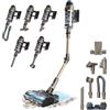 Cecotec Scopa Elettrica senza Filo, Aspirapolvere Aspirabriciole Conga Rockstar 12500 Stellar AquaPet Flex. 700W, Aspirazione 310AW, Autonomia 100min, Spazzola Antigroviglio, Tubo Flessibile, Accesori