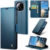 Rerzoiro Cover per Xiaomi Redmi Note 14 Pro 4G Custodia Portafoglio [Blocco RFID] Premium Pelle PU Wallet Case Flip Libro con Porta Carte Slot Supporto Flip Case per Xiaomi Redmi Note 14 Pro 4G, Blu