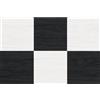 FloorPops x Chris Loves Julia 30,5 cm x 30,5 cm Lawrence Black Peel and Stick Piastrelle per pavimenti, FP5059