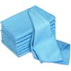 HOTUT Panno Vetri in Super Microfibra, 8 Pezzi Panni in Microfibra per Pulizia Bicchieri, 40 x 30 CM, Lucida Vetri e Senza Aloni e Pelucchi, Panno Pulire per Finestre, Specchi, Schermi TV e PC