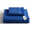 nice homeit Set Asciugamani Bagno Viso e Bidet in Morbida Monospugna 100% Cotone - Made in Italy - 1 asciugamano viso (60x100 cm) + 1 asciugamano bidet/ospite (40x60 cm).
