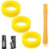 TOPCZY 3 Pezzi qualità Silicone O Rings Soda Machine Guarnizioni, Anello Guarnizioni Cilindro Soda con Strumento di Apertura, Guarnizioni per Bombole CO2 per Creatore di Soda