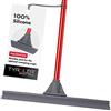 Tyroler Bright Tools Tyroler Tira Acqua Pavimenti esterno da 45 cm | Testa in Silicone 100% | Manico Antiruggine da 140 cm tergipavimento spingiacqua | tiracqua per pavimento | tiraacqua pavimenti esterni