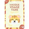 Feel Natural - Maschera idratante intensa e rapida - Viso Tigre - Tessuto - Cura viso - Anti rughe - Anti occhiaie - Detergente - Rivitalizzante - Rivitalizzante - Disintossicante