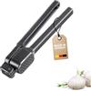 Westmark Spremiaglio Biopress Black Edition, Spremiaglio ergonomico lavabile in lavastoviglie, Extra-grip, Antracite
