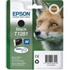 Epson Cartuccia originale d'inchiostro nero C13T12814012 T1281 ~170 copie, 5,9ml