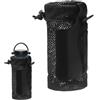 APOMOONS Molle Porta Bottiglie Acqua, Pieghevole Portaborraccia Zaino con Coulisse, 9 × 18 Cm Porta Borraccia Zaino in Rete, Tattica per Bottiglie per Viaggi, Pesca, Caccia, Escursioni