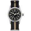 watchdives Militado ML05 ML05B 38mm Orologi Campo Vintage Per Uomini, Movimento Seconda Continua VH31/515/Miyota Super 2035 Quarzo, Vetro Zaffiro Bombato Rivestimento AR, Super Luminescenza C3, 100M Impermeabile