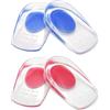 CosyInSofa 2 paia Cuscinetti in Gel per Tallone in Silicone per Plantar Fasciite, Tallone e Dolori di Achille, Tallone in Gel e Cuscino Assorbente