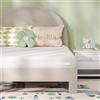 Novilla Materasso 140x190,Materaso Materimoniale con Spessore di 18cm, Realizzato in Schiuma Fredda, 7 Zone di Comfort e Schiuma di Sostegno Adeguata, Traspirante e Delicato Sulla Pelle