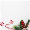 Brightium Ghirlanda LED a corda da 1,8 m con 20 LED caldi in formato stelle, pigne e bacche rosse, ideale per decorazioni natalizie e ambienti.